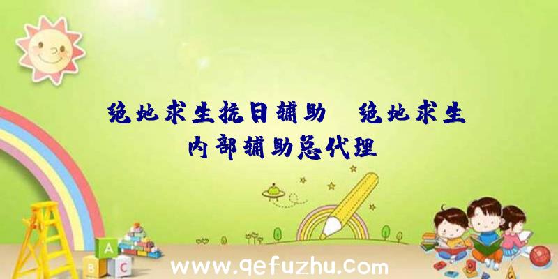 「绝地求生抗日辅助」|绝地求生内部辅助总代理